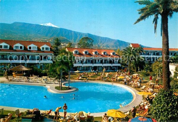 Puerto de la Cruz Parque San Antonio y Teide