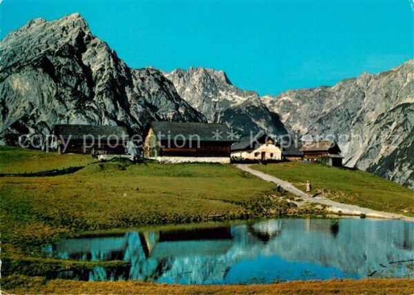 Gnadenwald Walderalm Berggasthaus Bergsee Alpen