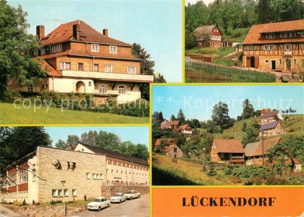 Lueckendorf FDGB Erholungsheim Teilansicht Gaststät