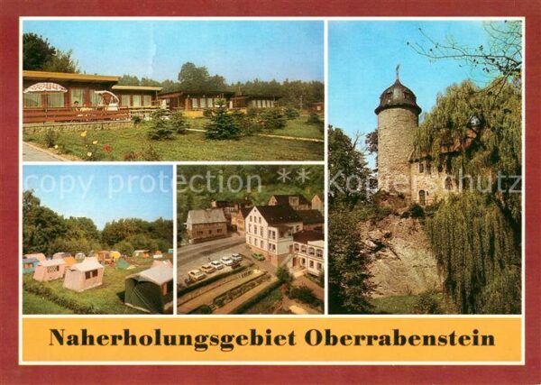 Karl-Marx-Stadt Naherholungsgebiet Oberrabenstein Bunga