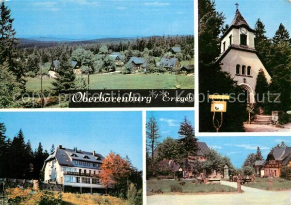 Oberbaerenburg Baerenburg Teilansicht Waldkapelle Urlauberkaffee