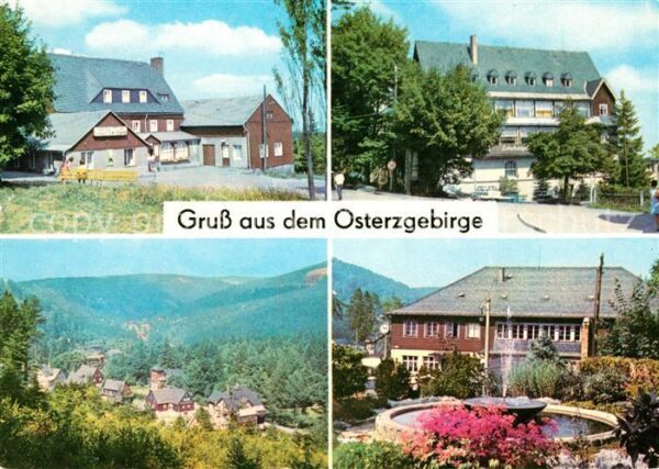Oberbaerenburg Baerenburg Hotel Gaststätte zum Bären FDGB Erholun