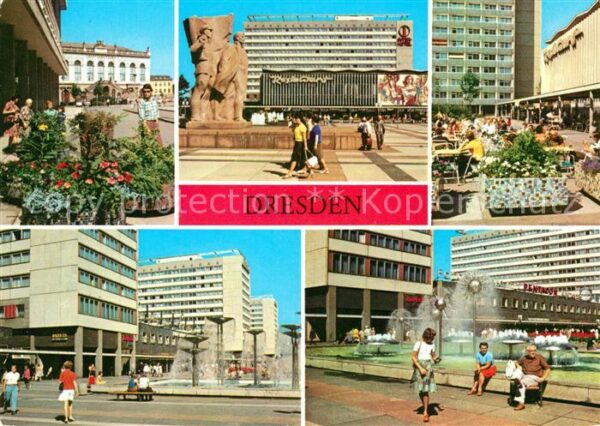 Dresden Verkehrsmuseum Lenindenkmal Prager Stra