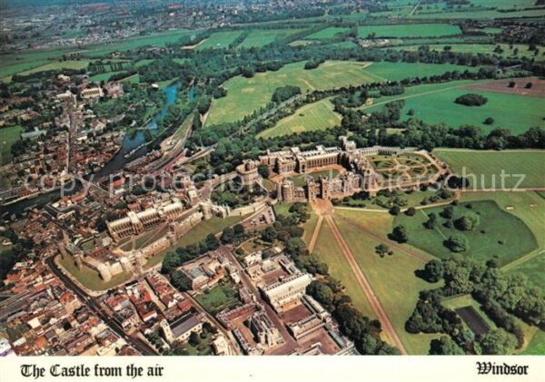 Windsor Castle Fliegeraufnahme