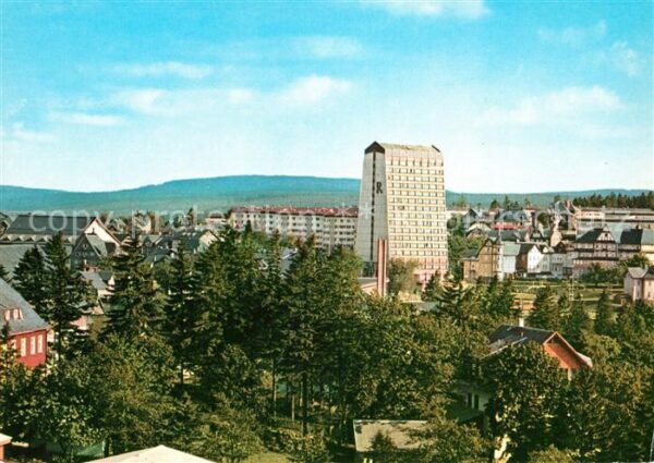 Oberhof Thueringen FDGB Erholungsheim Rennsteig
