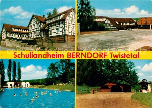 Berndorf Twistetal Schullandheim Schwimmbad