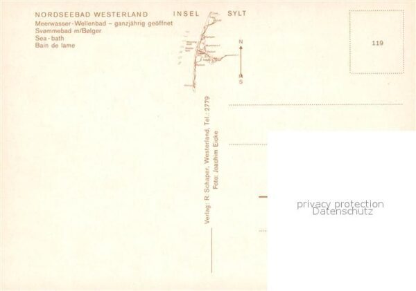 Westerland Sylt Meerwasser Wellenbad – Bild 2