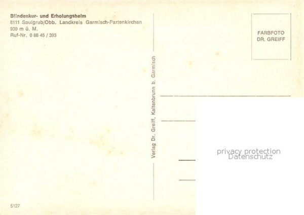 Saulgrub Blindenkurheim – Bild 2
