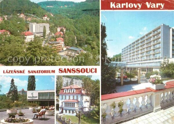 Karlovy Vary Sanatorium Sanssouci