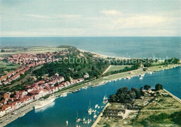 Travemuende Ostseebad Fliegeraufnahme
