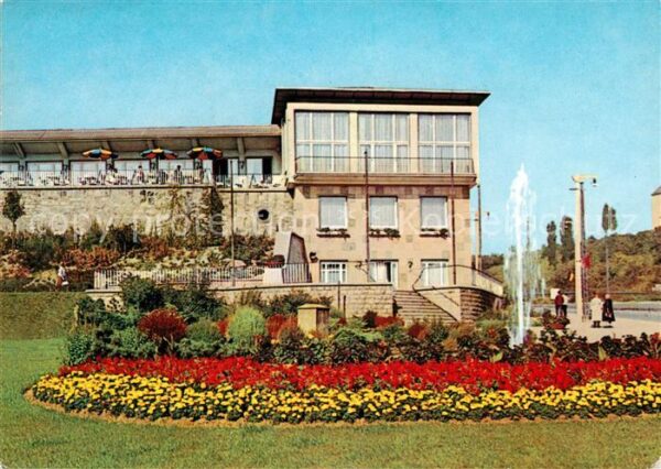 Nordhausen Thueringen Gaststätte Stadt Terrasse