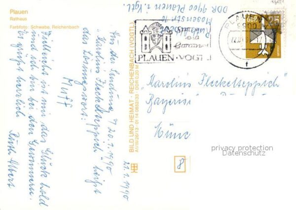 Plauen Vogtland Rathaus – Bild 2