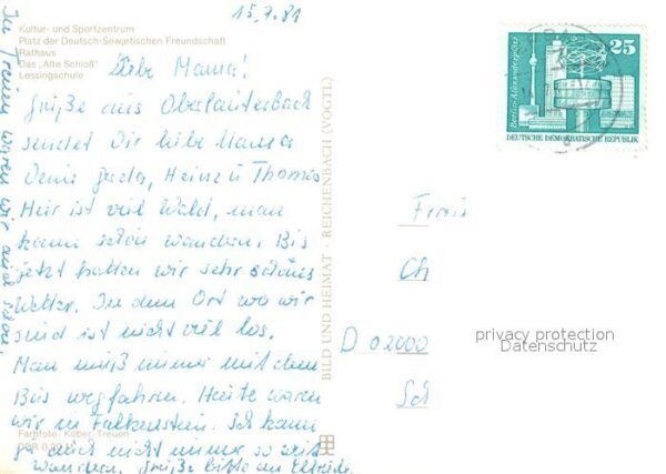 Treuen Rathaus Alte Schloss Lessingschule – Bild 2