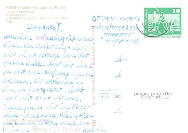 Binz Ruegen Restaurant Rügen Erholungsheim Arkona – Bild 2