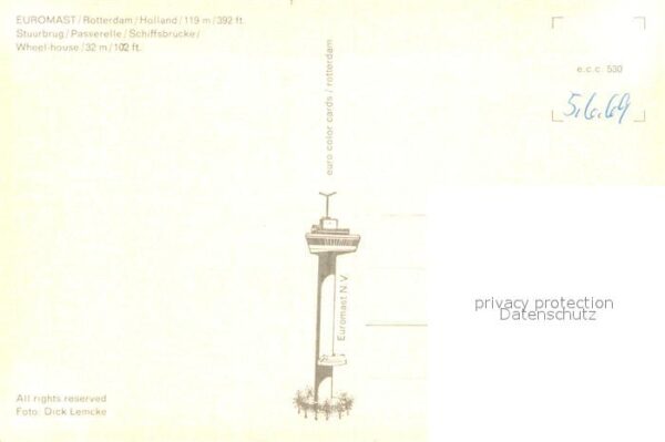 Rotterdam Fliegeraufnahme Euromast – Bild 2