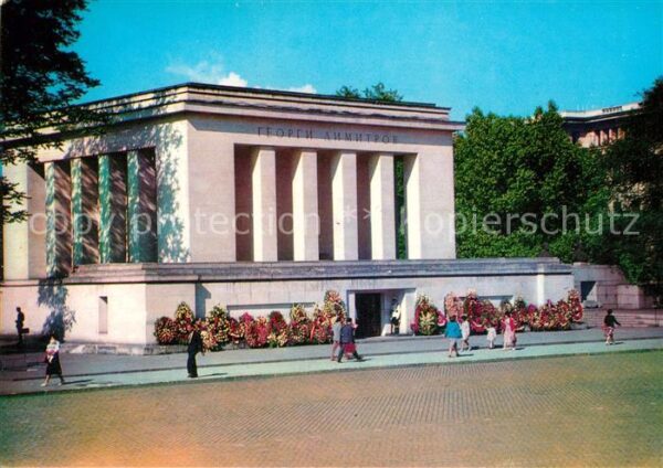 Sofia Sophia Mausoleum Gerorgi Dimitroff