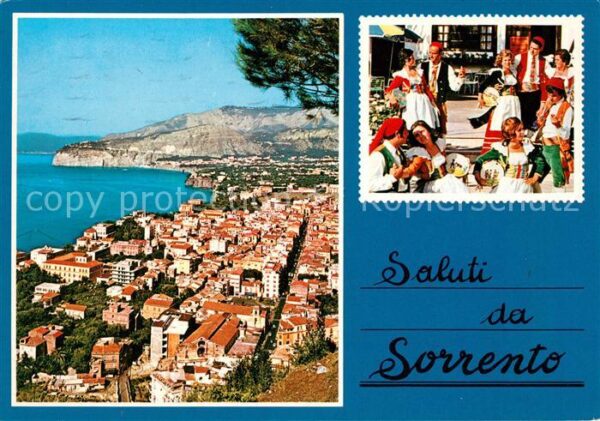 Sorrento Campania Panorama Küste
