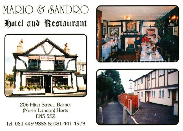 Barnet Hotel Restaurant Mario &Sandro