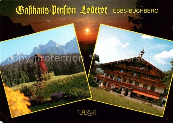 Ebbs Buchberg Gasthaus Pension Lederer