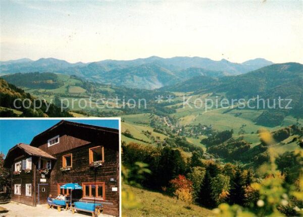 Eschenau Niederoesterreich Schutzhaus Kaiserkogel