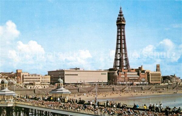 Blackpool North Pier and Tower