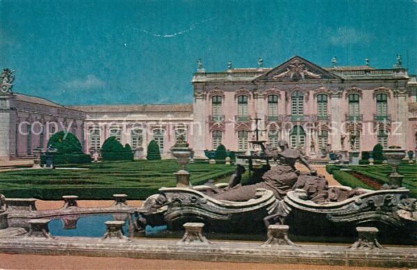 Queluz Palacio visto dos jardins