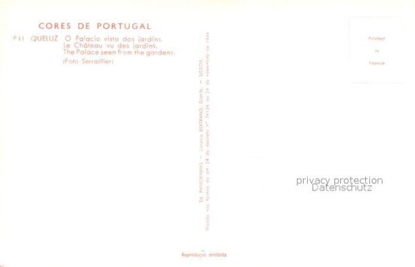 Queluz Palacio visto dos jardins – Bild 2