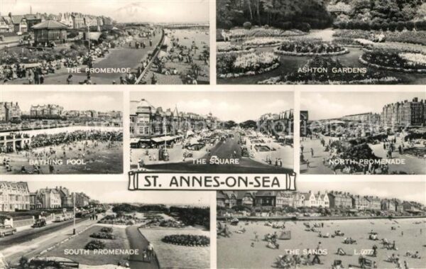 St Annes on Sea Promenade Ashton Gardens Bathing Pool S