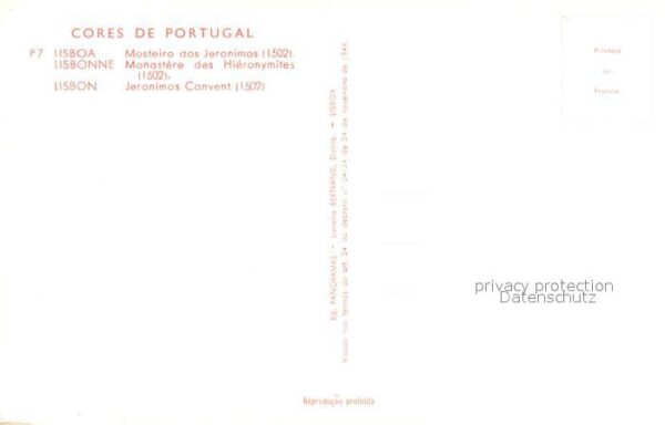 Lisboa Mosteiro dos Jeronimos Kloster – Bild 2