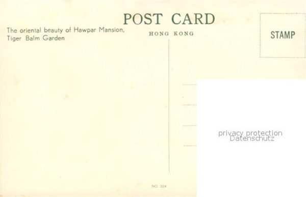 Hong Kong Oriental beauty of Hawpar Mansion Tiger – Bild 2