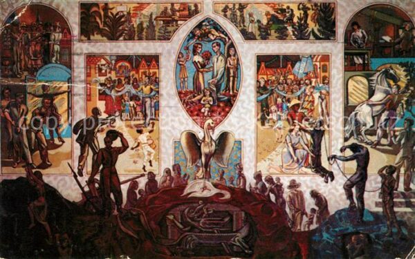 New York City Mural in the Security Council Chamber a