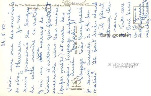 Wakefield Quebec Sold by the Gatineau Memorial Hospital – Bild 2