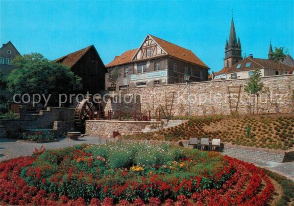 Bad Driburg Parkanlage am Mühlrad
