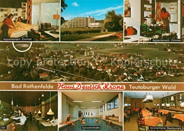 Bad Rothenfelde Haus Deutsche Krone Appartement Zimmer