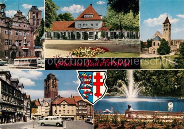 Bad Hersfeld Am Rathaus Wandelhalle Stiftsruine Ling