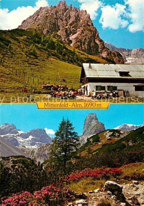 Muehlbach Hochkoenig Mittenfeld Alm Schutzhaus