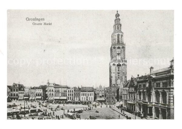 Groningen Groote Markt Repro