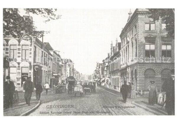 Groningen Nieuwe Ebbingestraat Repro
