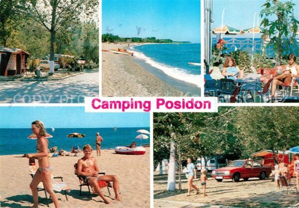 Platamonas Camping Posidon Strandpartien