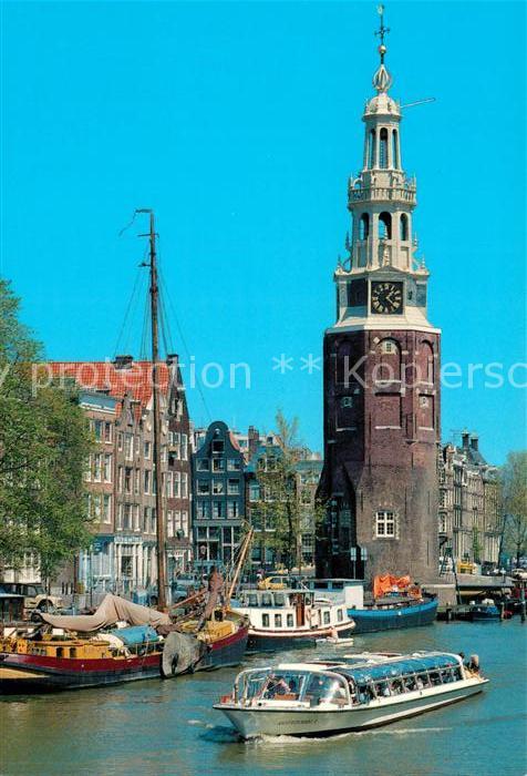 Amsterdam Niederlande Montelbaanstoren