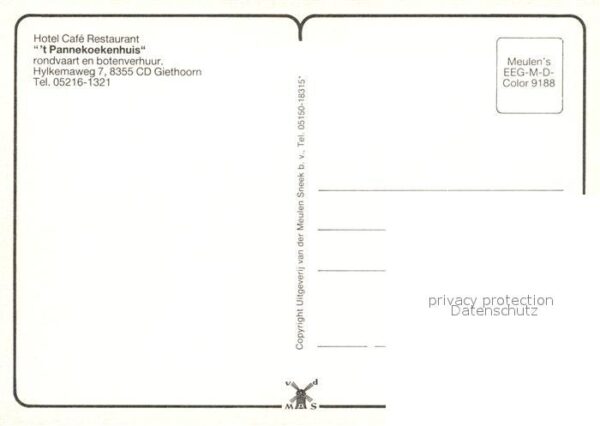 Giethoorn Hotel Cafe Restaurant t Pannekoekenhuis – Bild 2