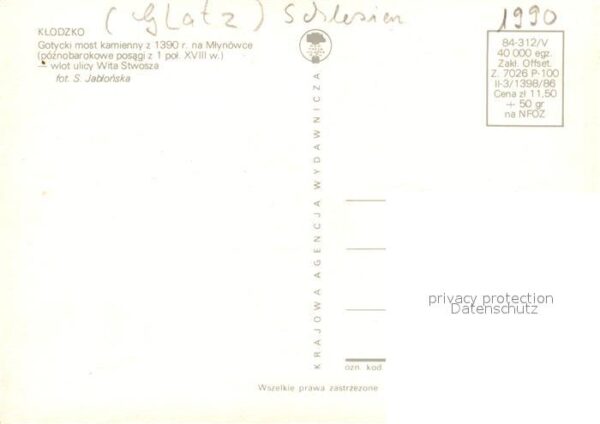 Klodzko Gotycki most kamienny – Bild 2