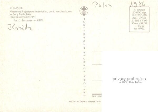 Chojnice Plac Bojownikow PPR – Bild 2