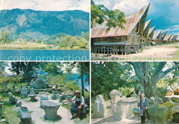 Sumatra Sumatera Scenery at Tomok House of Batak Convent