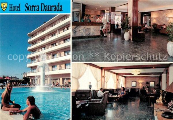 Malgrat de Mar Hotel Sorra Daurada Rezeption Foyer Swi