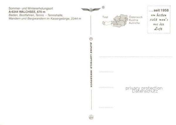Walchsee Tirol Fliegeraufnahme – Bild 2