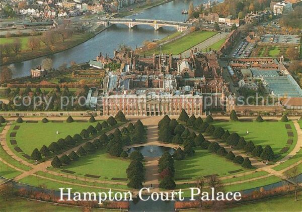 Hampton Court Palace Fliegeraufnahme