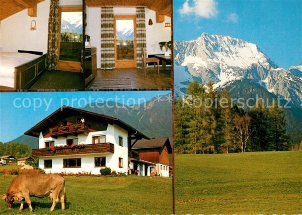 Obsteig Tirol Haus Knoflach Gästezimmer Panorama