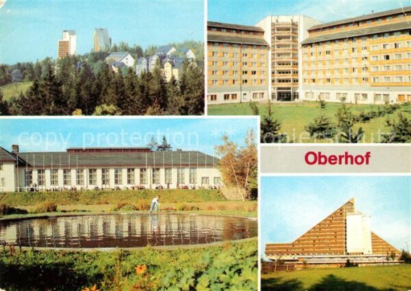 Oberhof Thueringen Interhotel Panorama FDGB Erholungsheim