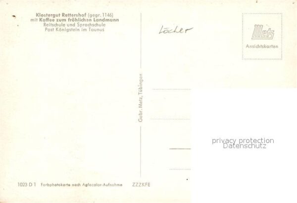 Koenigstein Taunus Klostergut Rettershof mit Kaffee zum fr – Bild 2